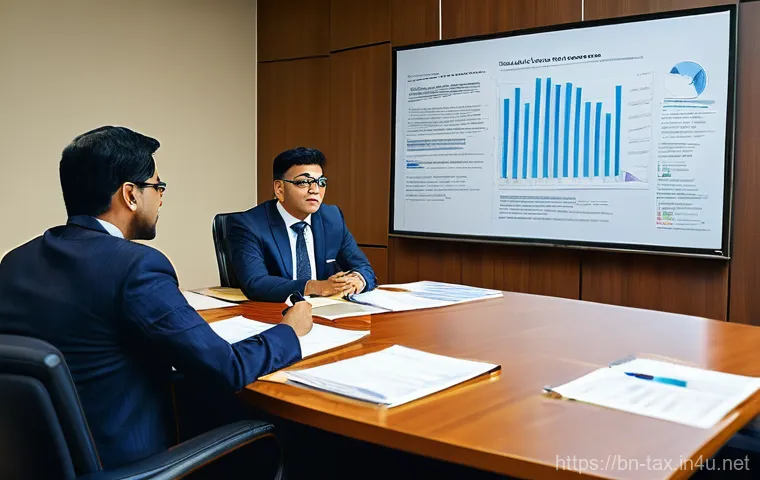 해외 부동산 세금 규정 - **Prompt 1: The Aspiration Amidst Complexity**
    "A person of South Asian descent, dressed in smar...