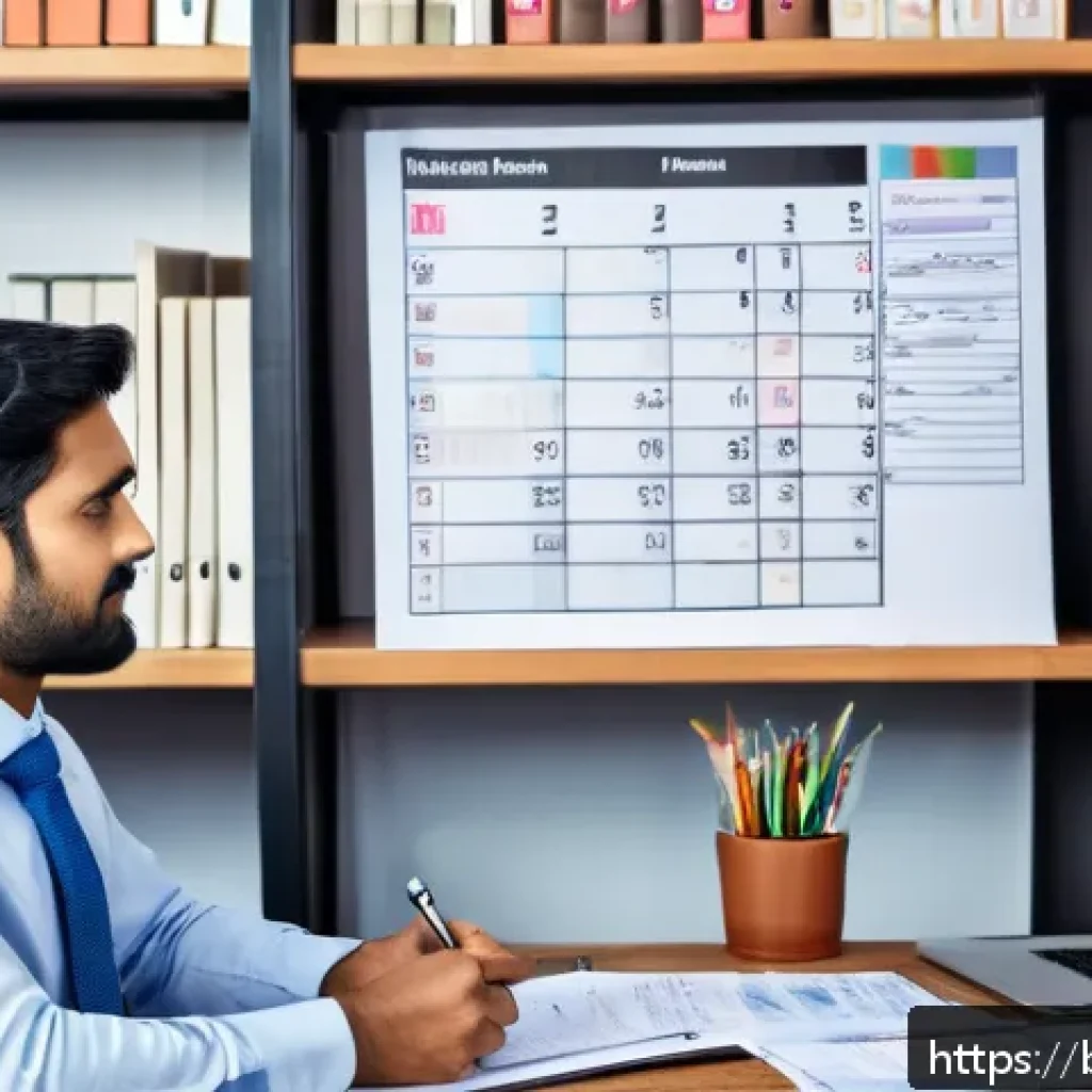 소규모 사업자 세무조정 - A detailed, vibrant office scene showing a Bengali small business owner consulting with a tax adviso...