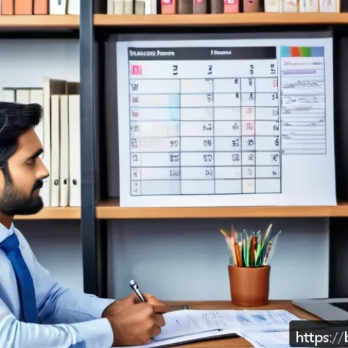 소규모 사업자 세무조정 - A detailed, vibrant office scene showing a Bengali small business owner consulting with a tax adviso...